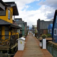 floating homes dock view